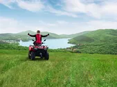 Тур на квадроцикле: Абрау-Дюрсо с новой стороны - групповая экскурсия в Абрау-Дюрсо длительностью 1 час с количеством участников до 18 человек цена экскурсии 6000₽